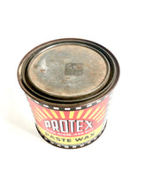 Load image into Gallery viewer, Antique ART DECO, Large Protex High Gloss PASTE WAX Can || Floors, Wood