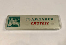 Load image into Gallery viewer, Vintage A.W. Faber CASTELL PENCIL TIN, Germany || Knights, Horses, Jousting - TheBoxSF