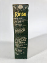 Load image into Gallery viewer, Unused and Unopened 1950&#39;s RINSO Box || Lever Brothers Co. NY