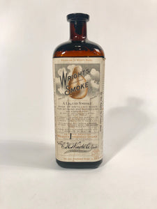 WRIGHT'S CONDENSED LIQUID SMOKE Bottle, The E.H. Wright Co. Limited || Kansas City, Mo.