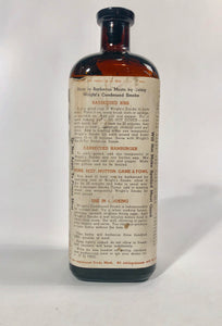 WRIGHT'S CONDENSED LIQUID SMOKE Bottle, The E.H. Wright Co. Limited || Kansas City, Mo.