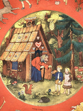 Load image into Gallery viewer, Fairytale Decorative Paper Plate, Wall Hanging, Hansel and Gretel, Mother Goose Etc. || Made in Germany