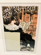 Load image into Gallery viewer, 1897 LIBRAIRE ROMANTIQUE Framed Stone Litho, Eugene Grasset, Das Moderne Plakat