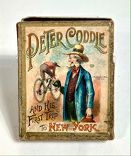 Load image into Gallery viewer, Antique 1890&#39;s PETER CODDLE &amp; His First Trip To New York CARD GAME, McLoughlin Bros.