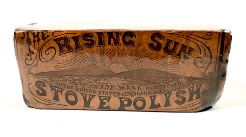 RISING SUN Stove Polish Package with Original Product || Morse Bros.