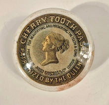 Load image into Gallery viewer, Antique Victorian Green, Cherry TOOTH PASTE Croc Container, Dental - TheBoxSF