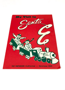 Christmas 1952: MY VISIT TO SANTA, Billy's Picture with Santa || The Emporium Auditorium