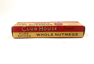 CLUB HOUSE Brand Whole NUTMEGS Original Box with Nuts || Gorman Eckhart and Co. Limited