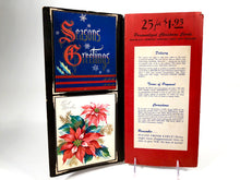 Load image into Gallery viewer, 1950&#39;s Personalized CHRISTMAS CARDS Sample Book, Ten Designs, Foil || Hye-Quality Card Co.