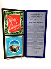 Load image into Gallery viewer, 1950&#39;s Personal CHRISTMAS CARDS Sample Book, Ten Designs || Hye-Quality Card Co.