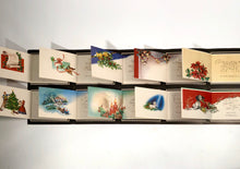 Load image into Gallery viewer, 1950&#39;s Personalized CHRISTMAS CARDS Sample Book, Ten Designs || Hye-Quality Card Co.