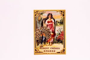 Vintage ROBERT FRERES, Grasse, Antique Perfume Label - TheBoxSF