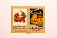 Load image into Gallery viewer, Old Vintage, Outstanding King George IV Old SCOTCH WHISKEY Label - TheBoxSF