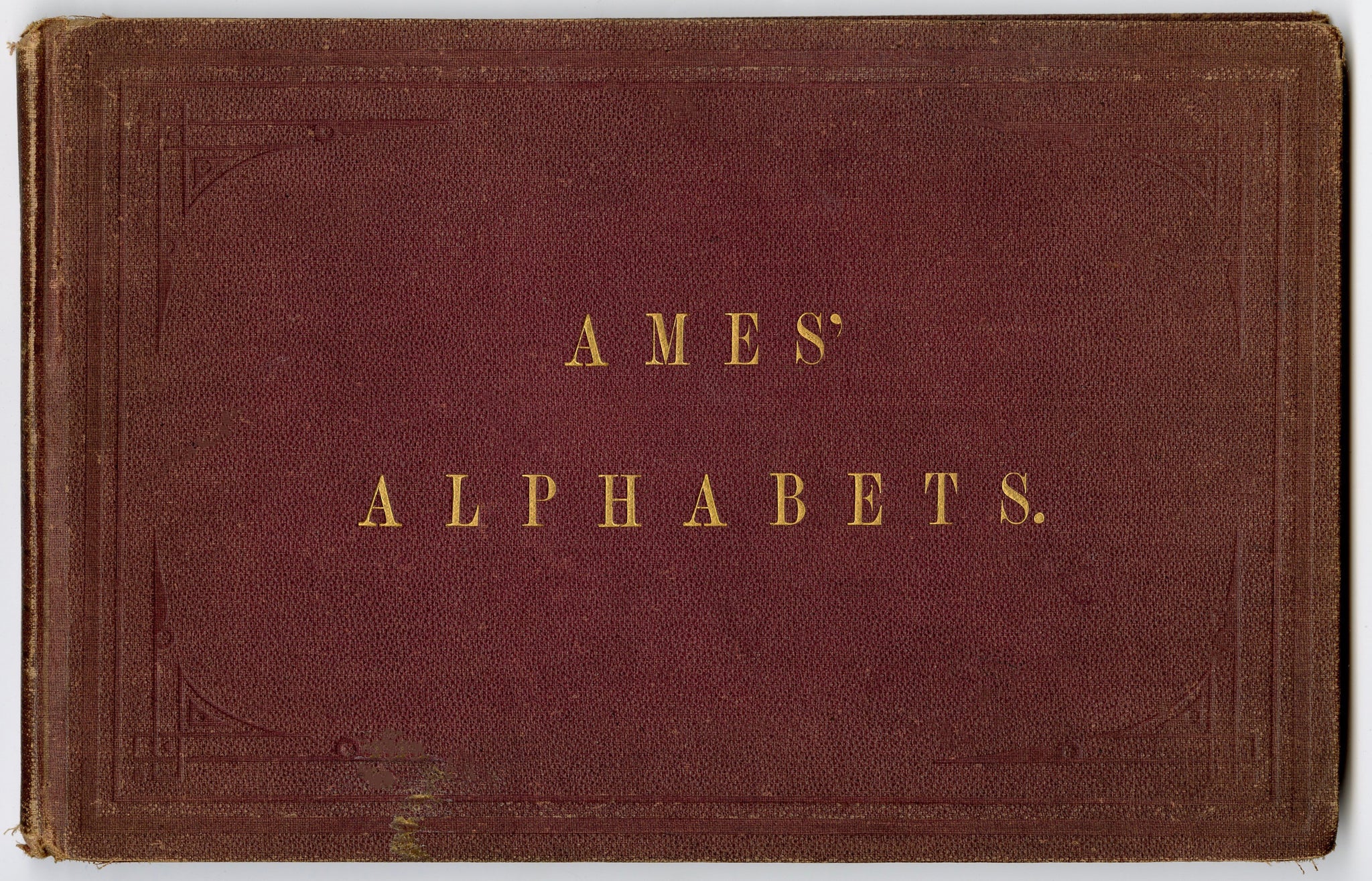 1879 Antique AMES' ALPHABETS Full Book PDF ONLY, Typography, Lettering ...