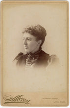 Load image into Gallery viewer, Victorian CABINET CARD, Lynn, Massachusetts, Shoiey Studio || Woman portrait