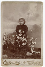 Load image into Gallery viewer, Victorian CABINET CARD, Cullertson&#39;s Art Studio || East Liverpool, Ohio