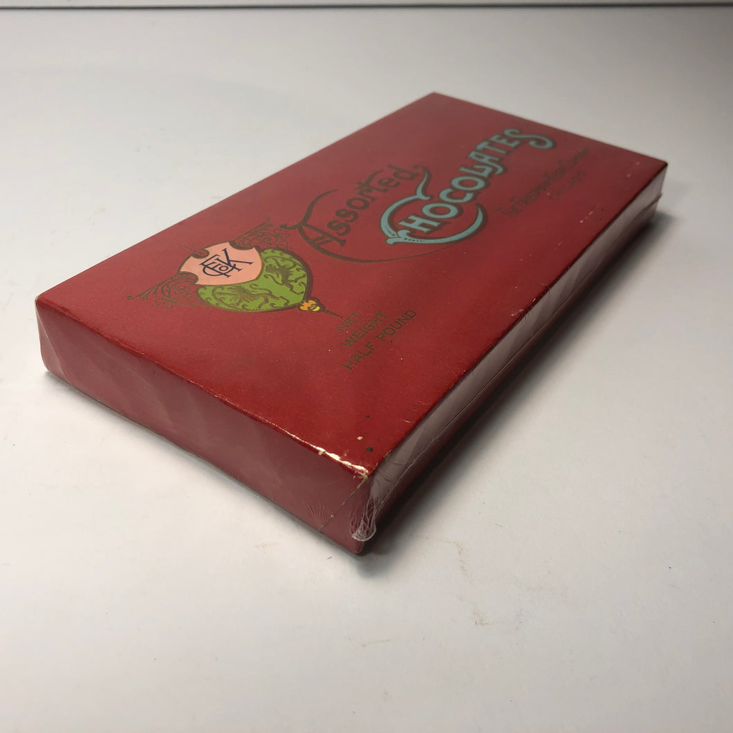 Vintage Great Red Assorted Chocolate Box