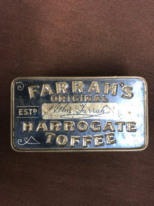 Vintage Farrah’s Original Harrogate Toffee Tin - TheBoxSF