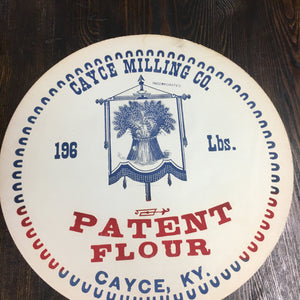 Old, PATENT FLOUR Label, Cayce Milling Co., Vintage - TheBoxSF