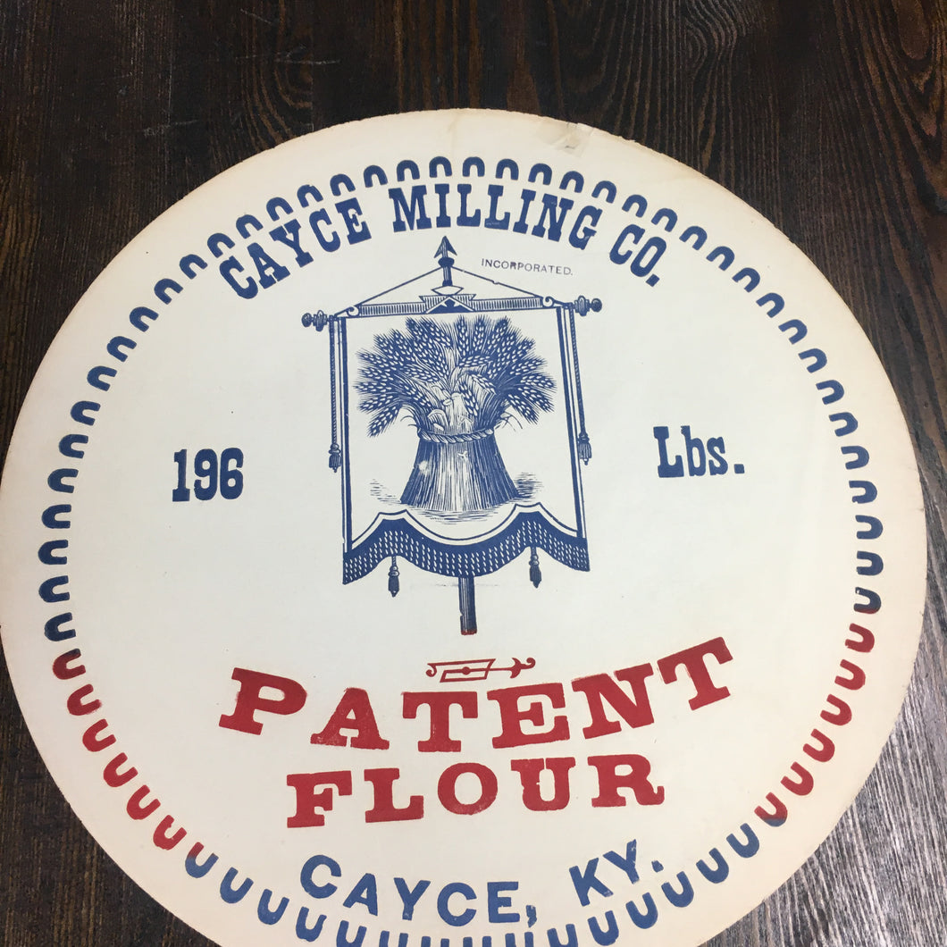 Old, PATENT FLOUR Label, Cayce Milling Co., Vintage - TheBoxSF