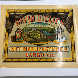 David Gillies Net Manufacturer Large Poster