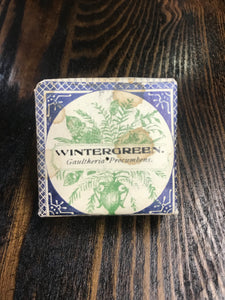 Vintage Wintergreen Tea Package by Nuber & Co. - TheBoxSF