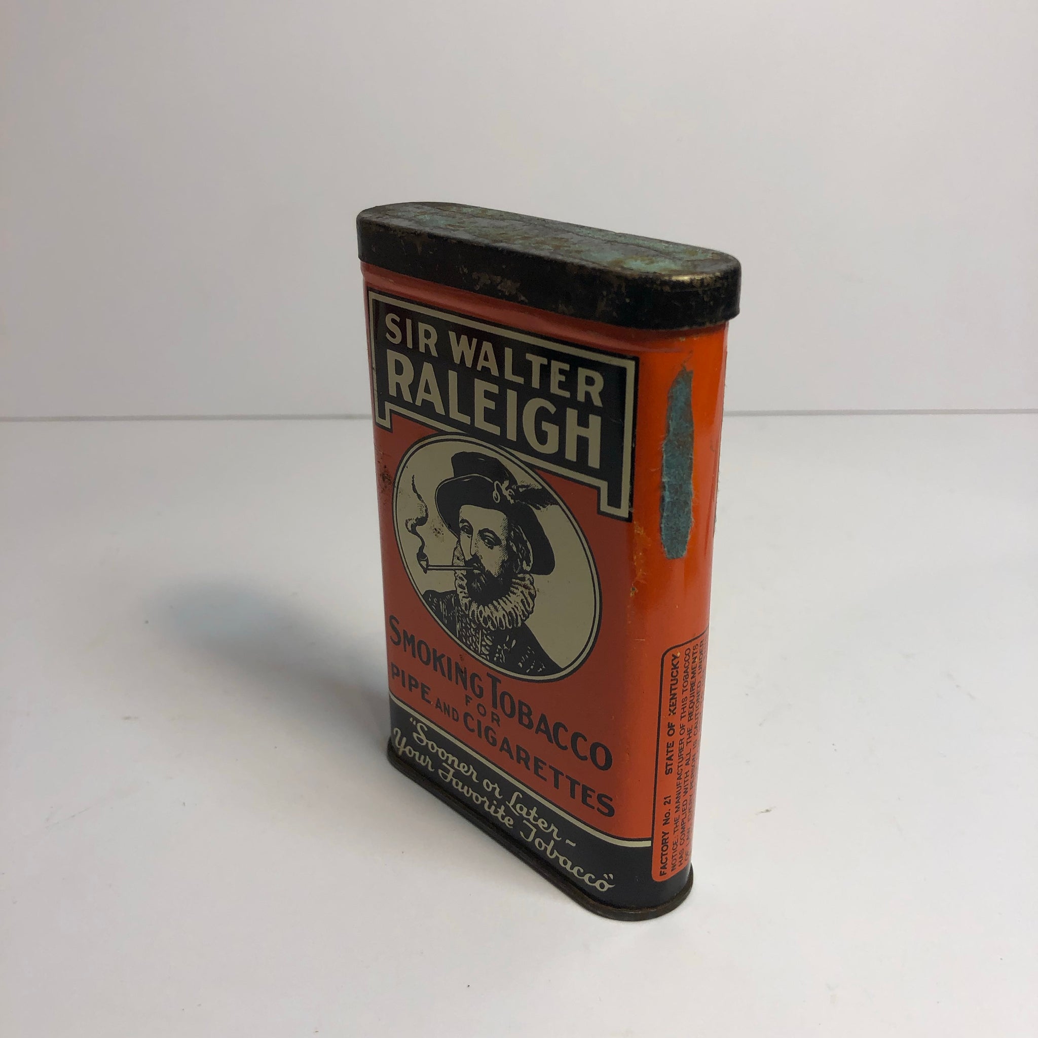 sir walter raleigh tobacco can Vintage Sir Walter Raleigh Tin – TheBoxSF sir walter raleigh tobacco can Vintage Sir Walter Raleigh Tin – TheBoxSF