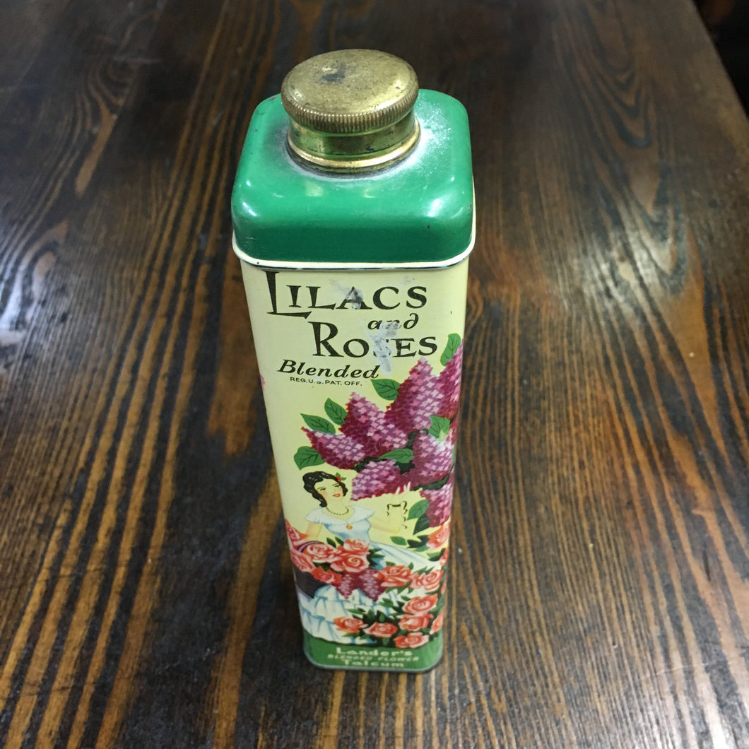 Lilacs & Roses Blended FLOWER TIN with Powder by Lander - TheBoxSF