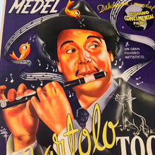 Load image into Gallery viewer, Mexican Movie POSTER, &quot;Bartolo La Toca Flauta&quot; || Linen Mounted