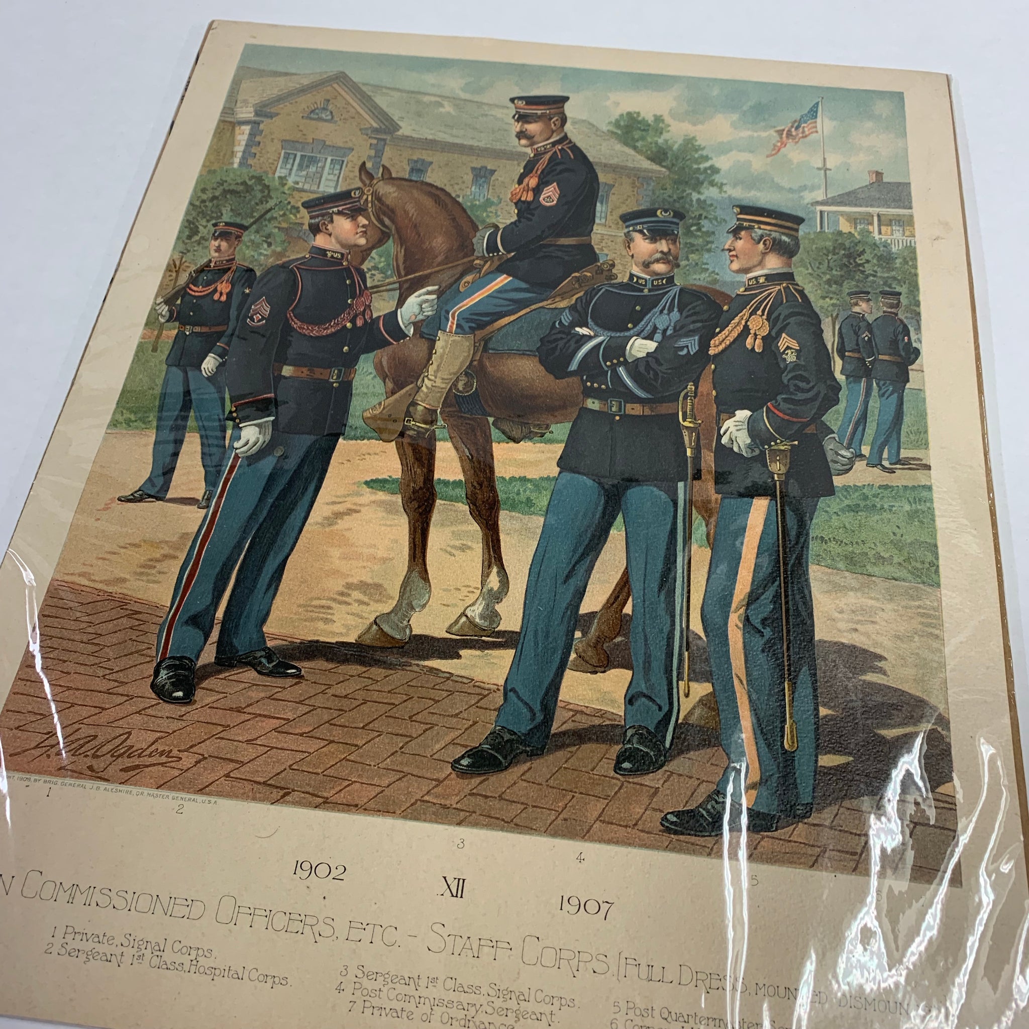 1908 H.A. Ogden Non Commissioned Officers 1902-1907 Illustrated