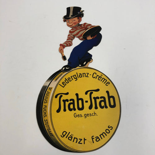Vintage Lederglanz-Crême Label, Cool and great condition