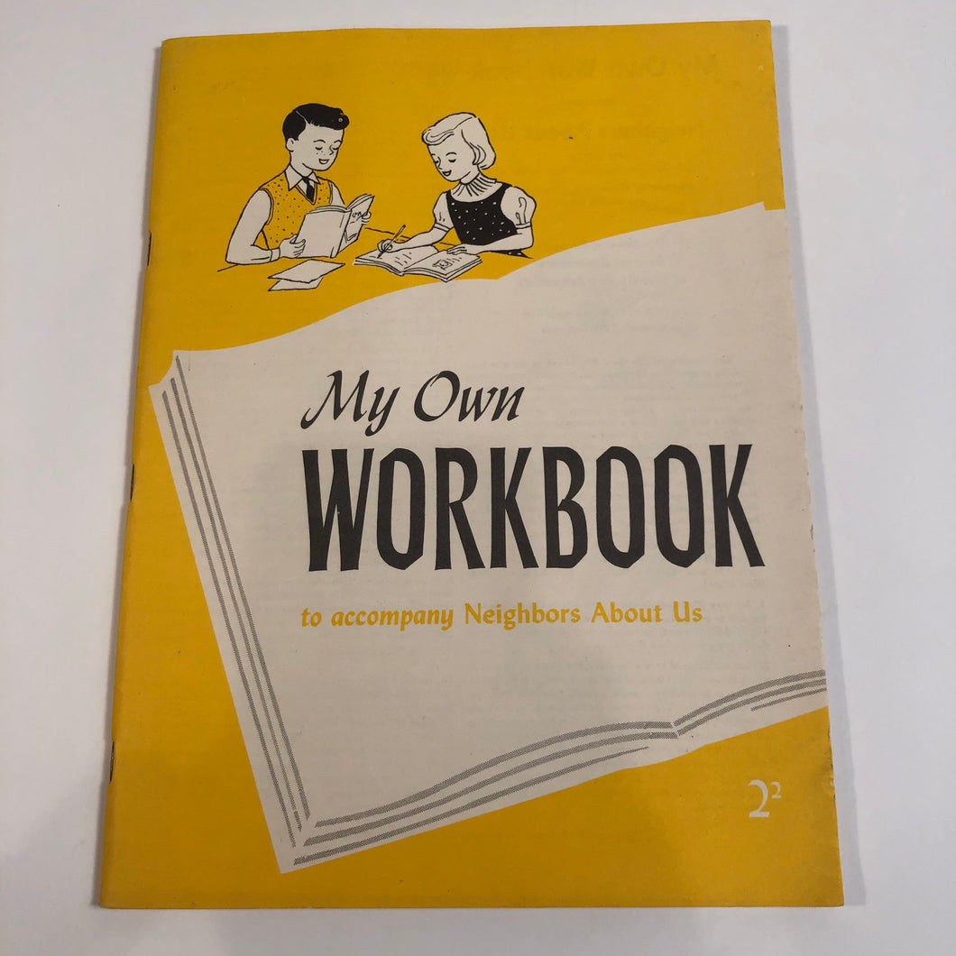 My Own Workbook Children's Educational Workbook