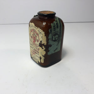 Vintage  Cool Tobacco Scotch Bottle || EMPTY