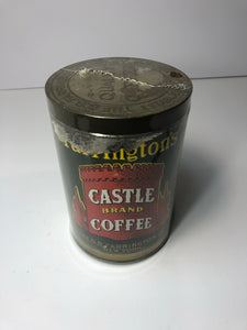 Vintage Farrington’s Castle Coffee Can