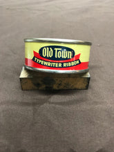 Load image into Gallery viewer, Vintage Old Town Typewriter Ribbon Packaging with Original Ribbon Inside by Old Town Corporation