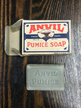 Load image into Gallery viewer, Vintage Anvil Pumice Soap Package with Soap - TheBoxSF