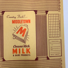 Load image into Gallery viewer, TOOTSIE ROLL Promotional School Book Cover, America’s Favorite Candy || Middletown Milk