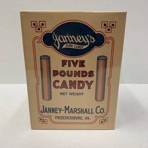 Janney’s 5 Pounds Candy Box || Packaging, Janney-Marshall Co., Fredericksburg, Virginia