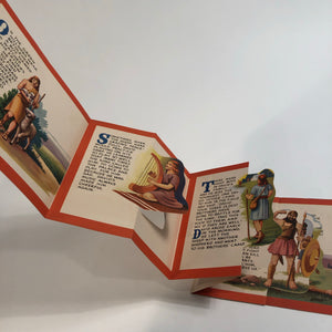 1950 DAVID AND THE GIANT Stand-up Stories Children's Book, Biblical Pop-Up Book