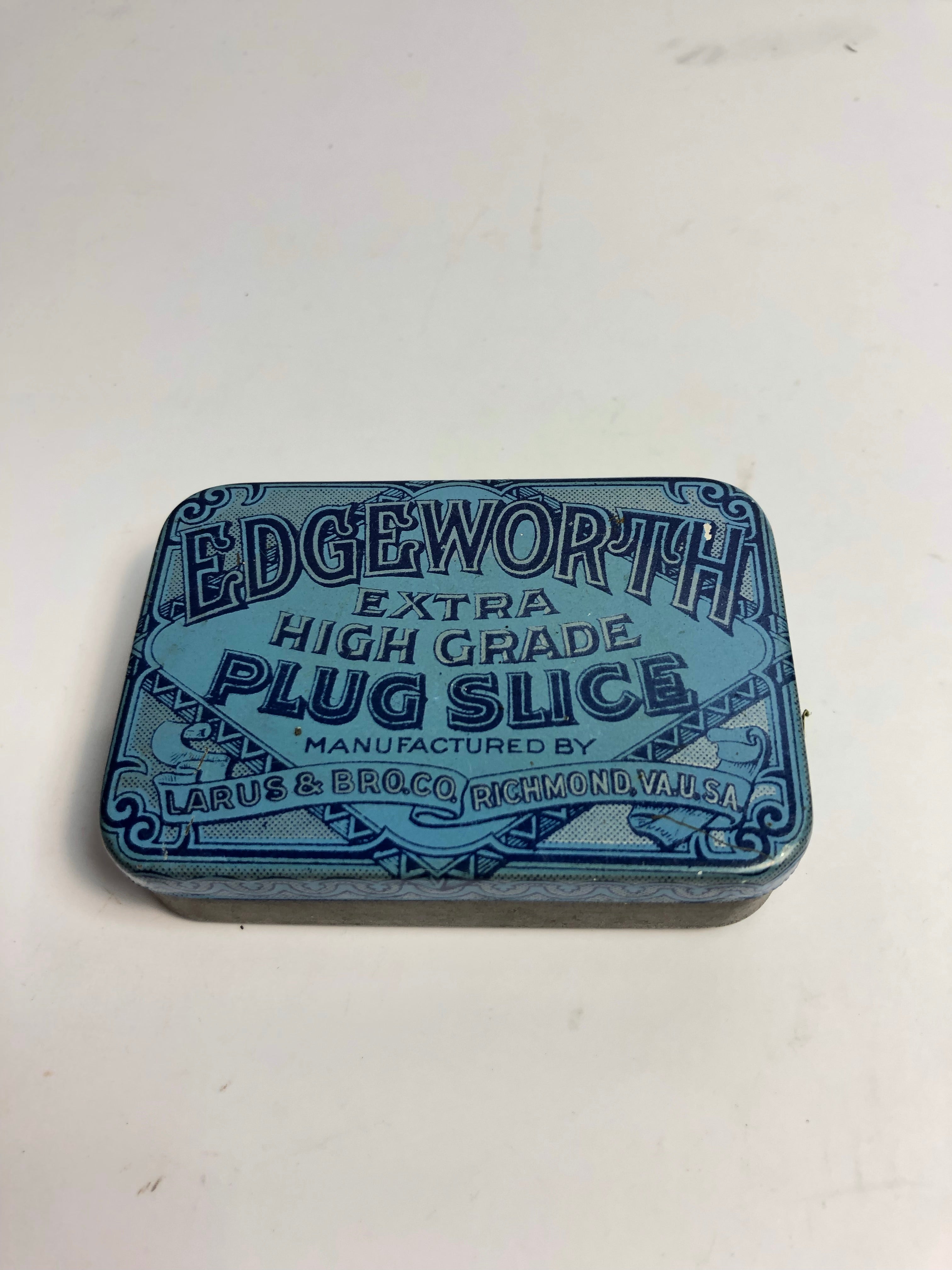 edgeworth tobacco tin EDGEWORTH Extra High Grade Pipe Tobacco Tin || Laurus & Bro. Co. EMPTY