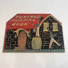 Load image into Gallery viewer, TOYLAND VINTAGE PAINTING BOOK