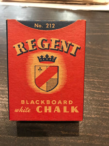 Vintage Regent Chalk Set with Original Chalk Inside - TheBoxSF