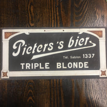 Load image into Gallery viewer, Old Pieters’s Bier Triple Blonde SIGN, Beer - TheBoxSF