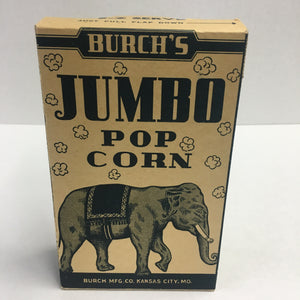 Burch's Jumbo Popcorn Box || Jumbo the Elephant