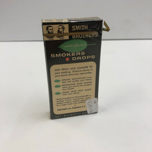 Vintage Smith Brothers Smokers Drops Box