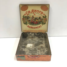 Load image into Gallery viewer, Vintage La Azora Agreement Tobacco Tin