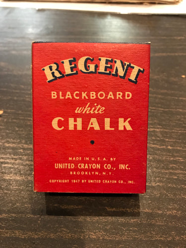Vintage Regent Chalk Set with Original Chalk Inside - TheBoxSF