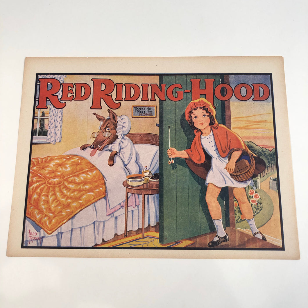 RED RIDING-HOOD SMALL POSTER