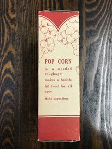 Vintage Red Pop Corn Box - TheBoxSF