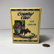 Load image into Gallery viewer, Vintage Country Club Ice Cream Container Box
